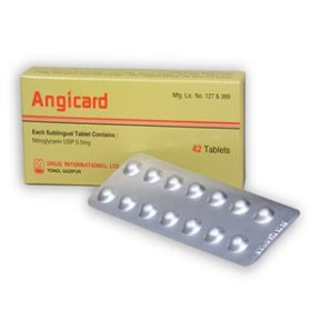 [object object] Home ANGICARD TABLET 0 5mg