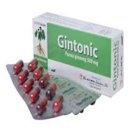 [object object] Home Gintonic 500mg