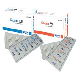 [object object] Home Glucomin 500 850 mg