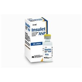 [object object] Home INSULET ASP INJECTION 3ml
