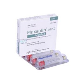 [object object] Home Maxsulin 50 50 100Iu