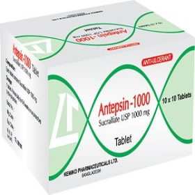 [object object] Home ANTEPSIN 1000MG TABLET