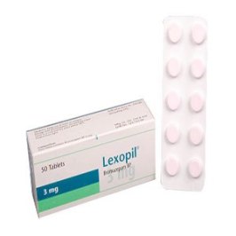 [object object] Home Lexopil Tablet 3 mg