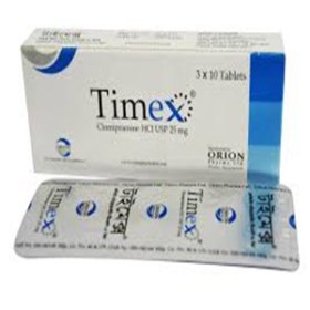 [object object] Home TIMEX TABLET 25mg