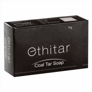 Ethitar Medicated Soap with Coal Tar and Salicylic Acid.