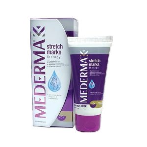 Mederma Stretch Marks Therapy Gel 50gm tube, reducing stretch marks.