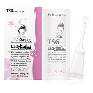 TS6 Lady Health Gel box with a single-use applicator.