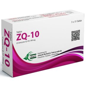 ZQ 10 Coenzyme Q10 100mg tablet.